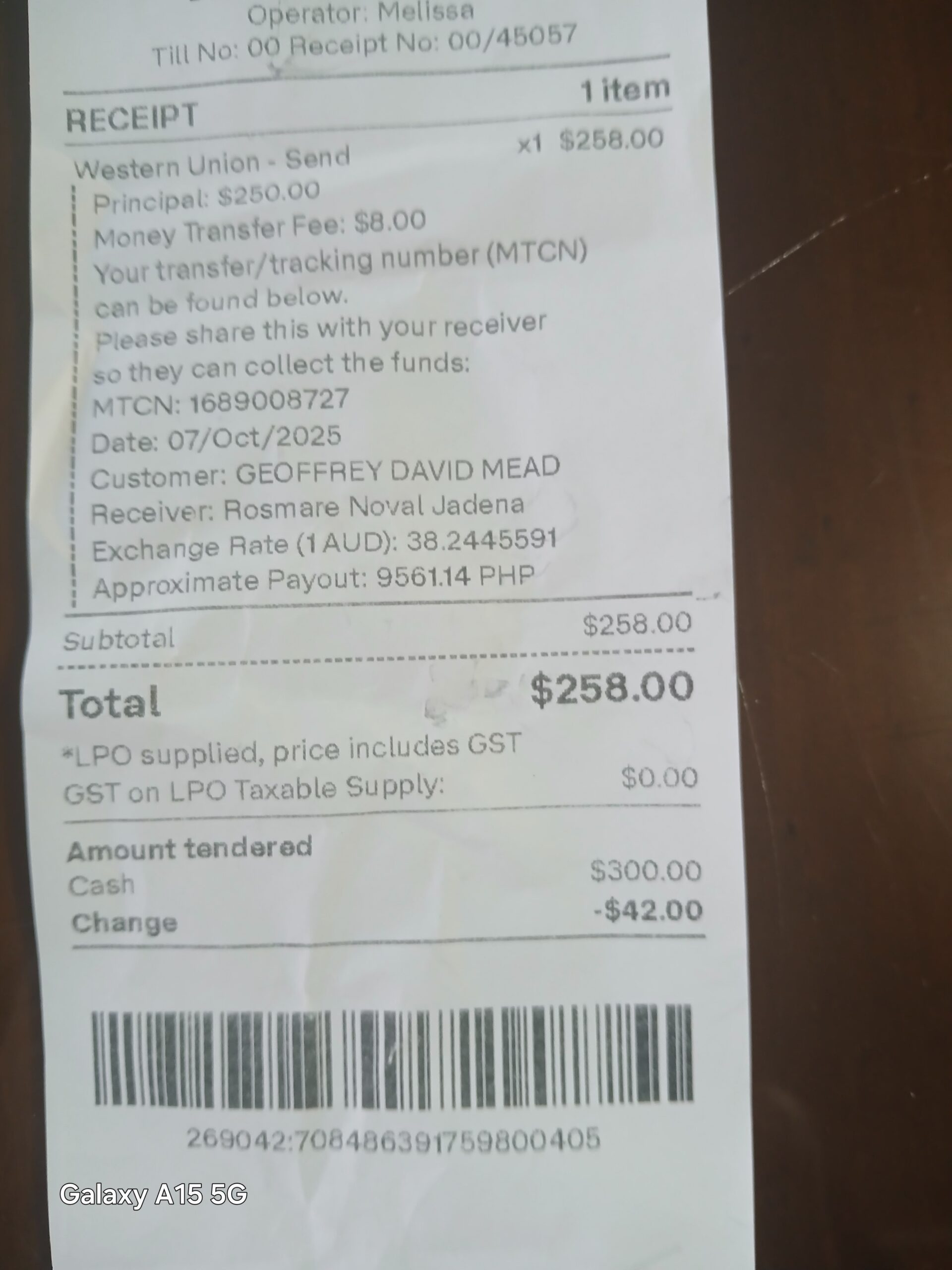 Receipt 03